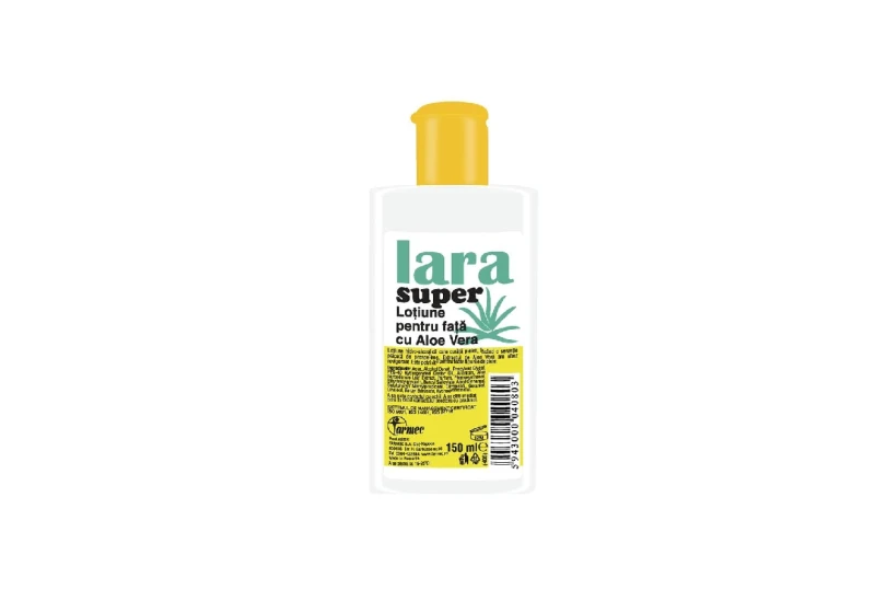 Lotiune pentru fata cu aloe vera Lara Super, 150 ml, Farmec 